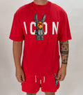 T-shirt Mascot ICON red