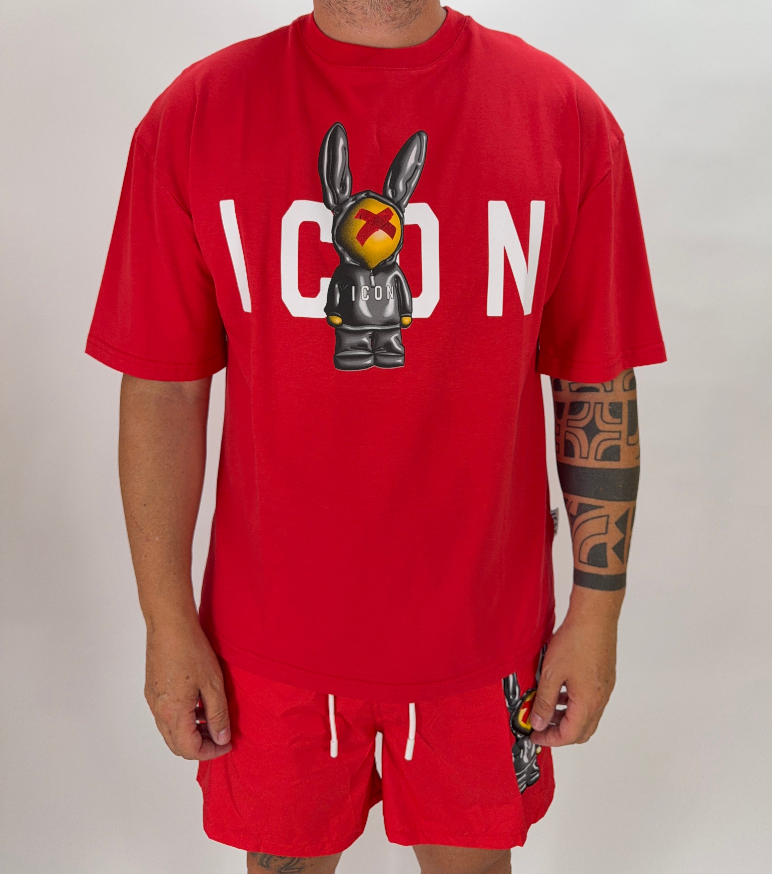 T-shirt Mascot ICON red