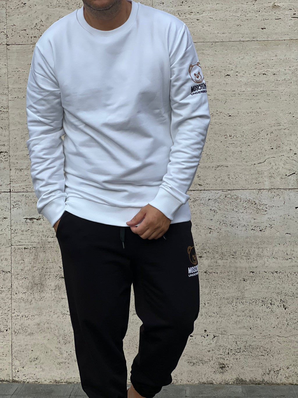 Felpa Moschino 🐻 White 2