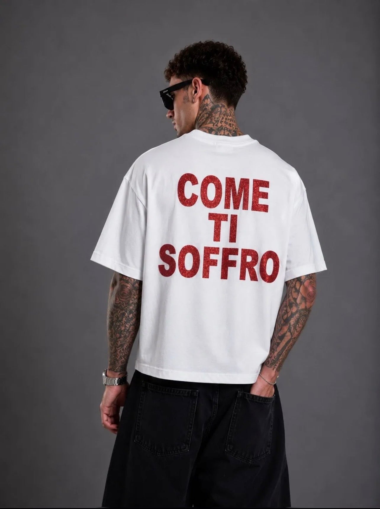 T-Shirt Come ti soffro  white