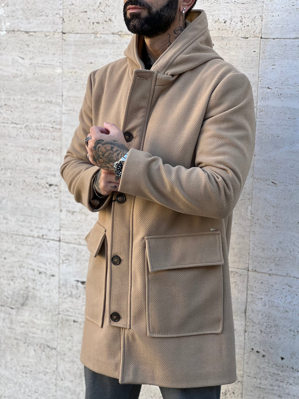 Cappotto Moscov  cammello