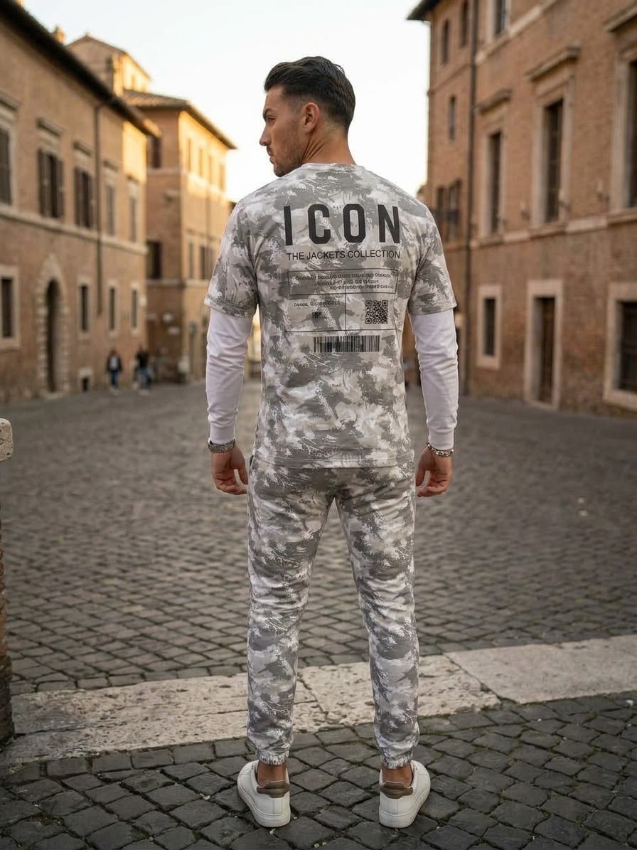 Tuta ICON  Military  grigio