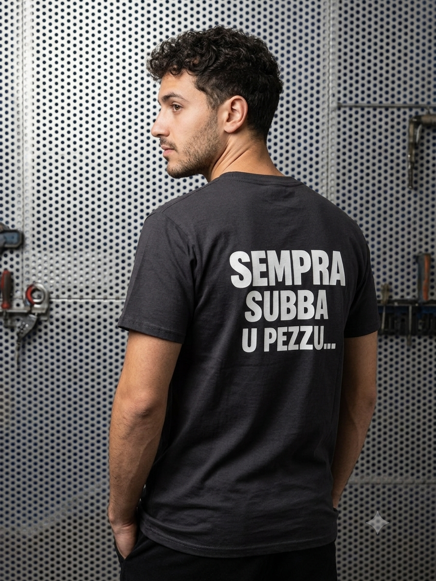 T-Shirt sempra subba u pezzu Black