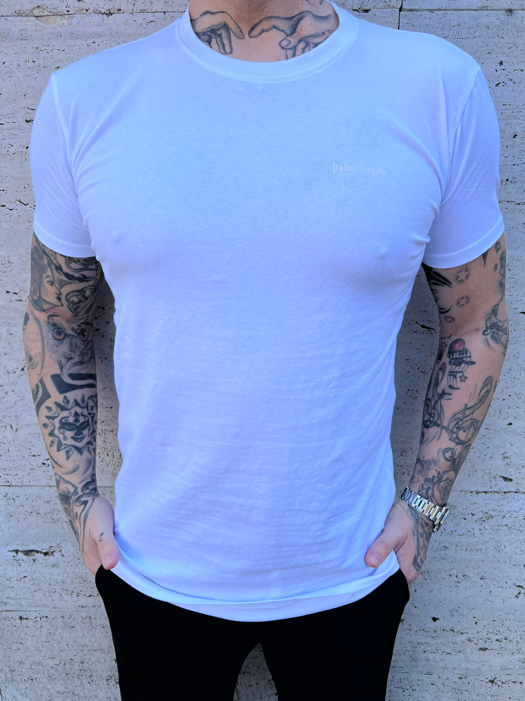 T-shirt Palm Angels    White