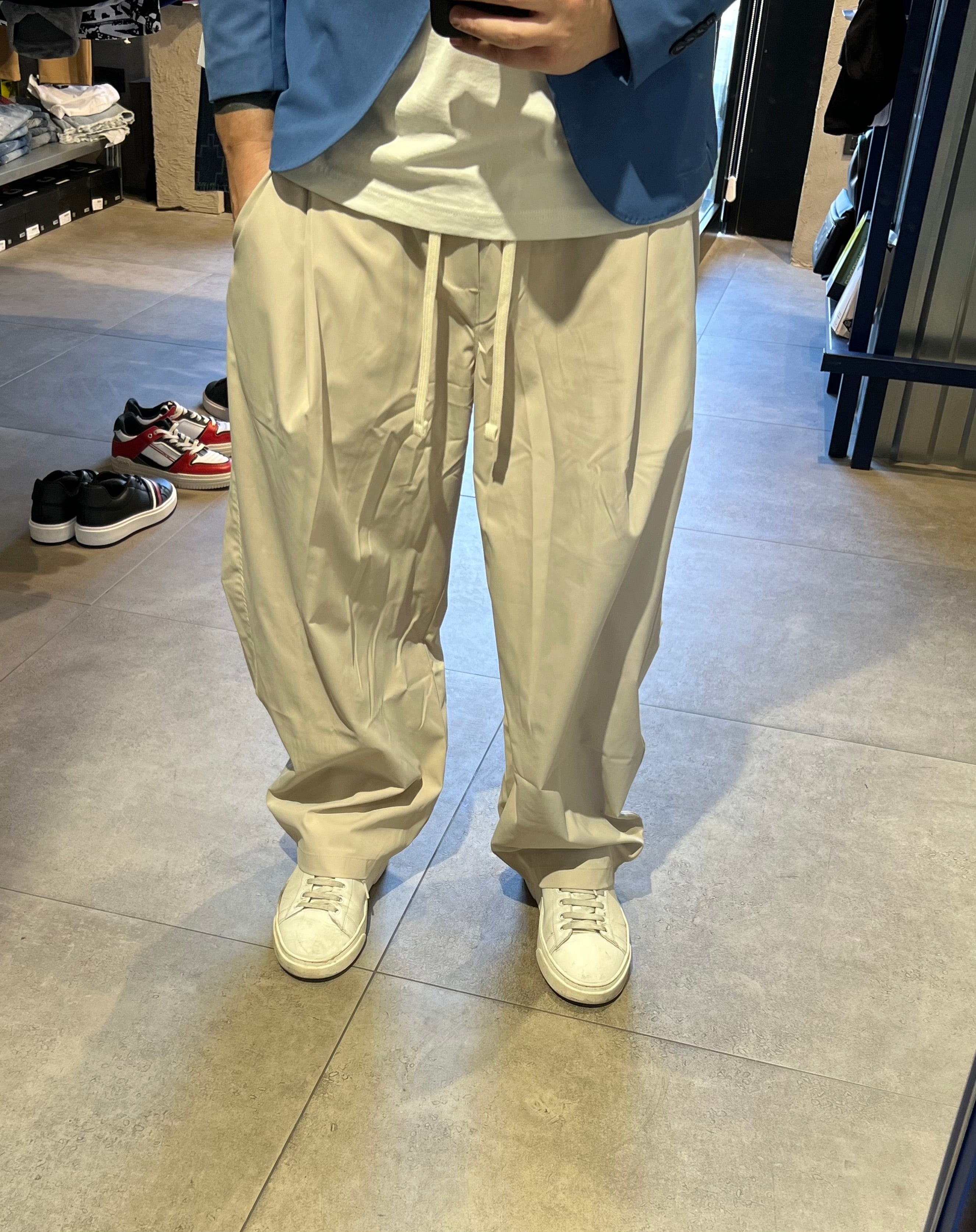 Pantalone Baggy beige