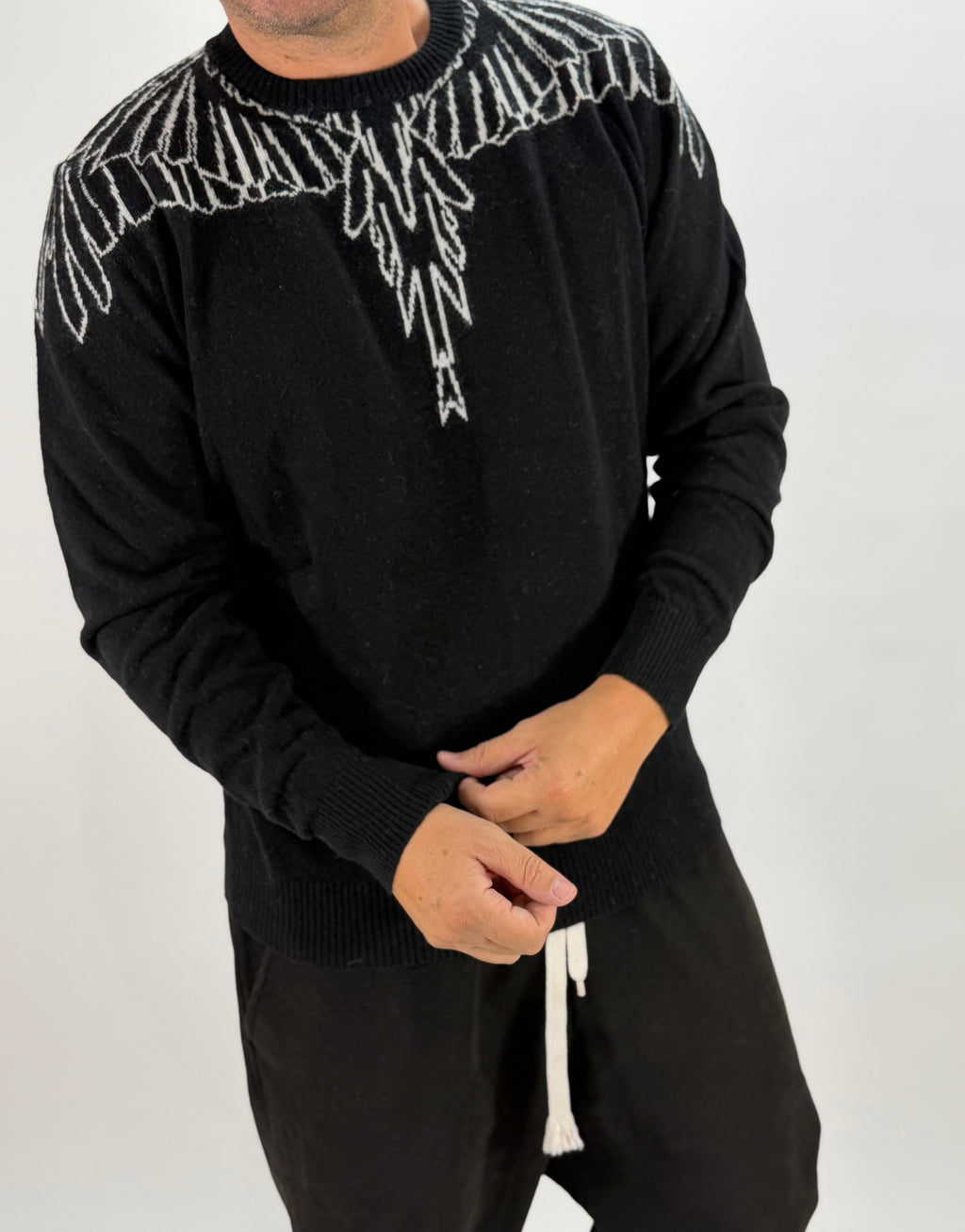 Maglione Marcelo Burlon  Milano Black