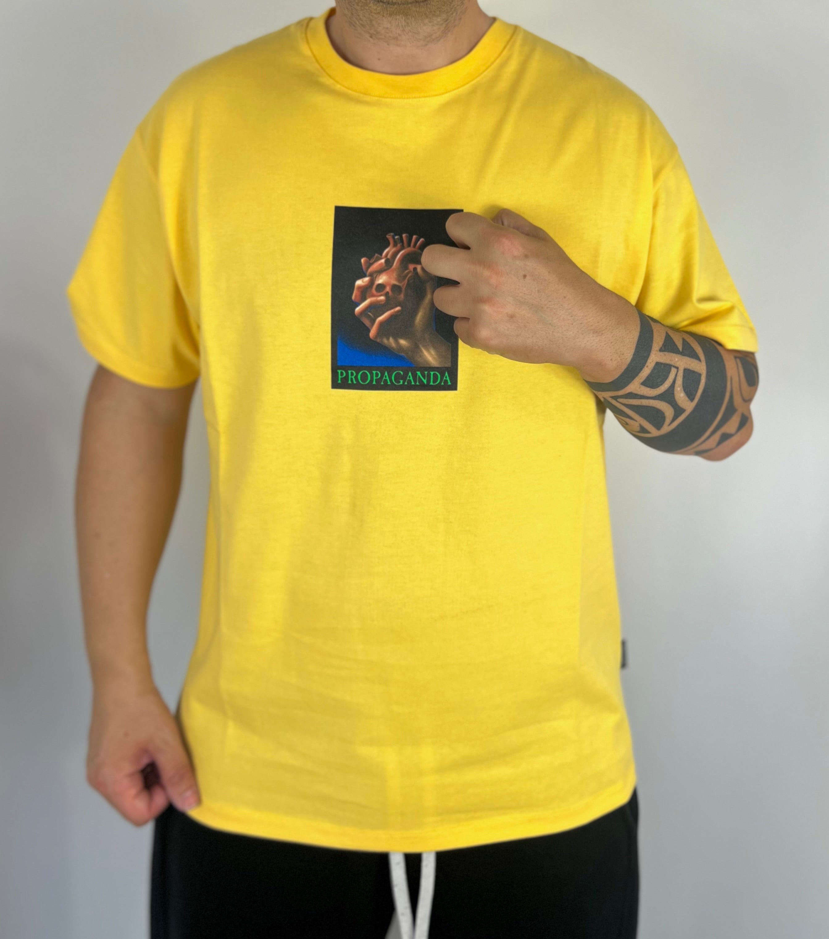 T-Shirt Propaganda  Cuore Yellow
