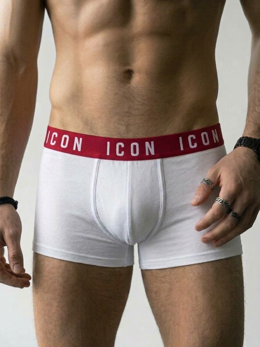Boxer ICON     White/red