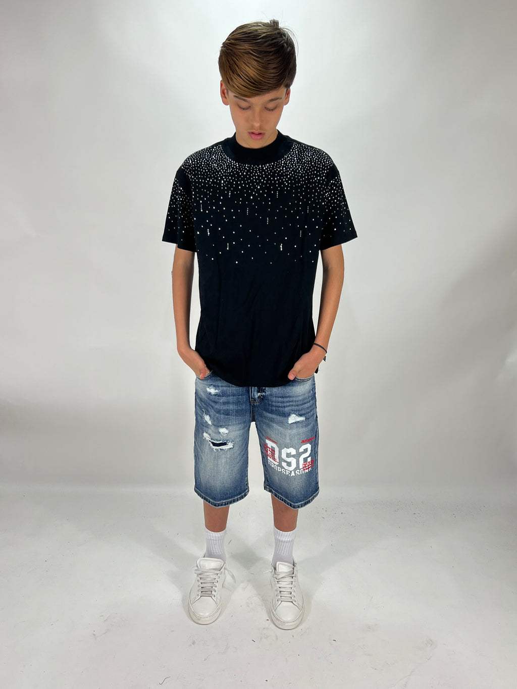 T-shirt Brillantinata
