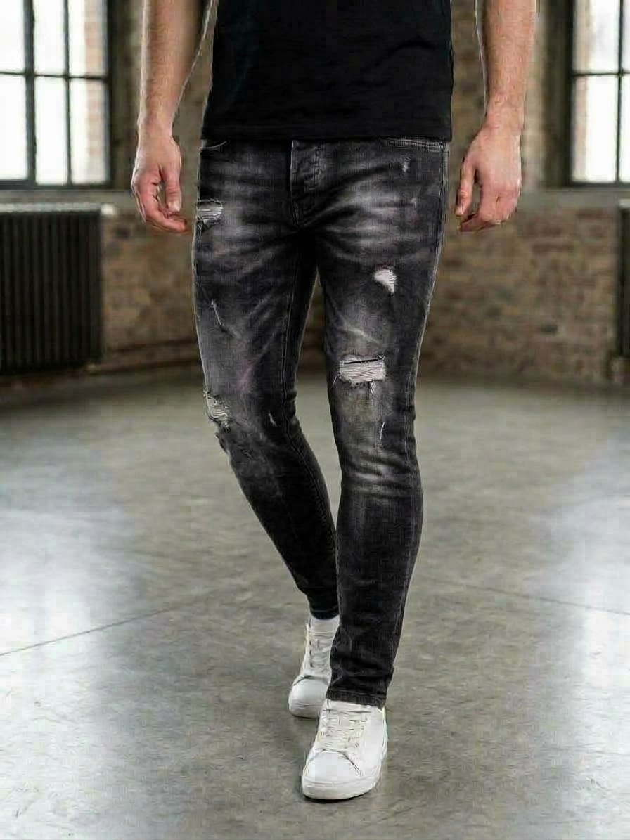 Jeans Montecarlo  grigio/nero