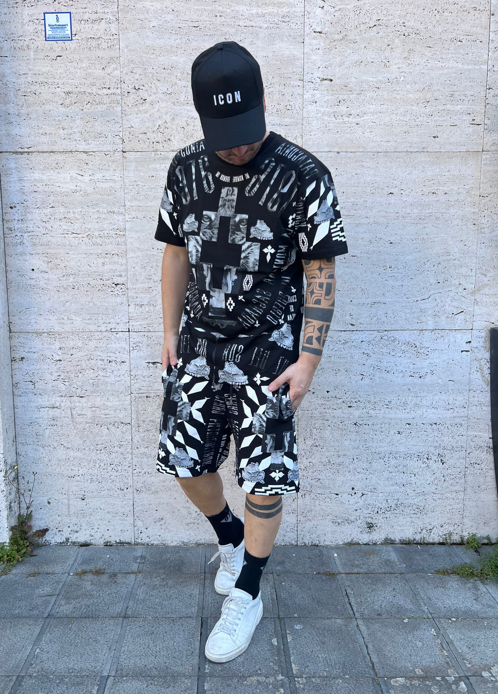 Completo Marcelo Burlon Chelsea Black