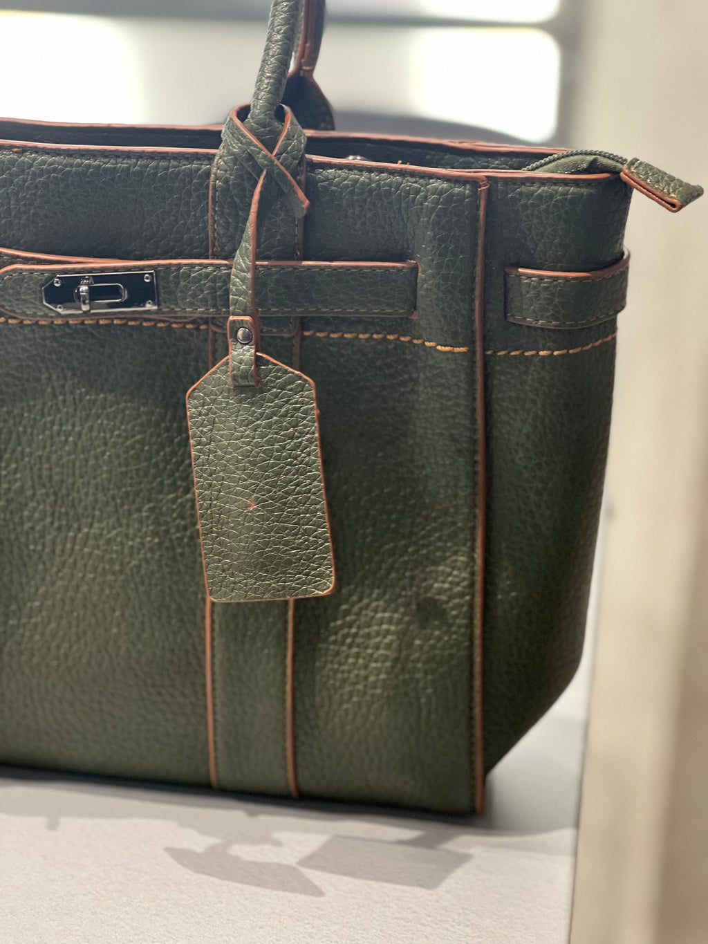 Borsa  Hermè  verde