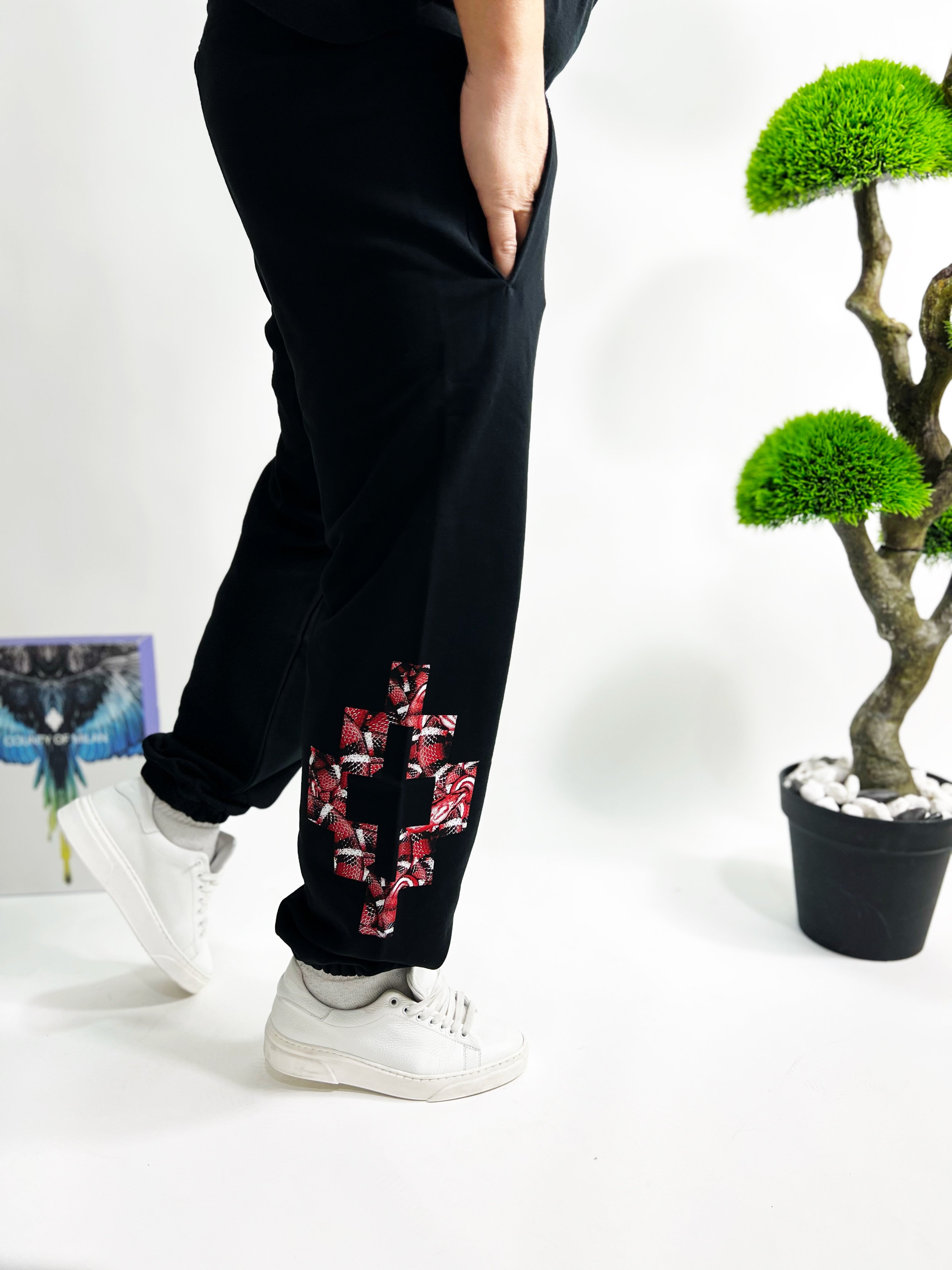 Pantatuta Marcelo Burlon  croce rossa