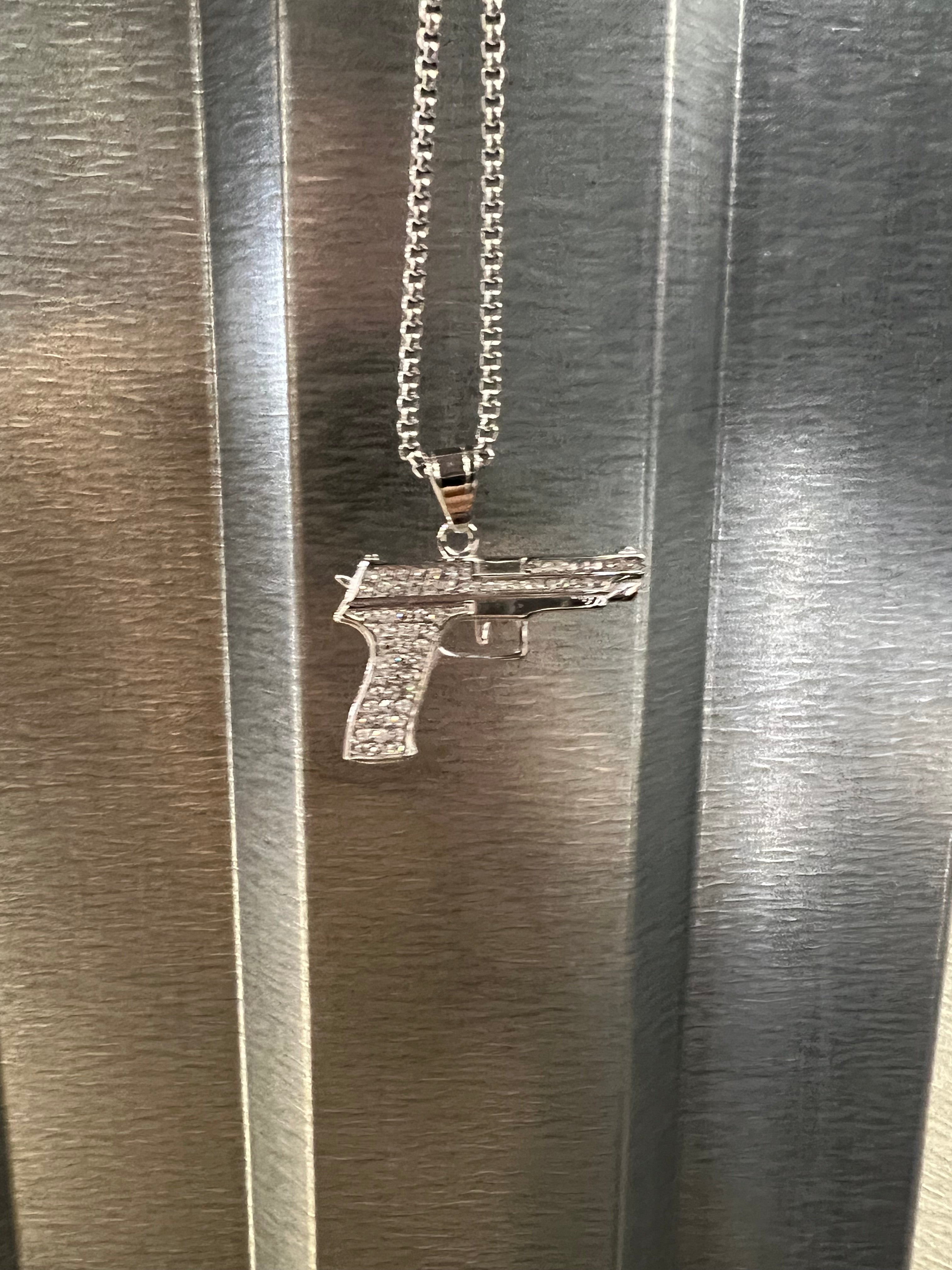 Collana con Pistola Los Angeles