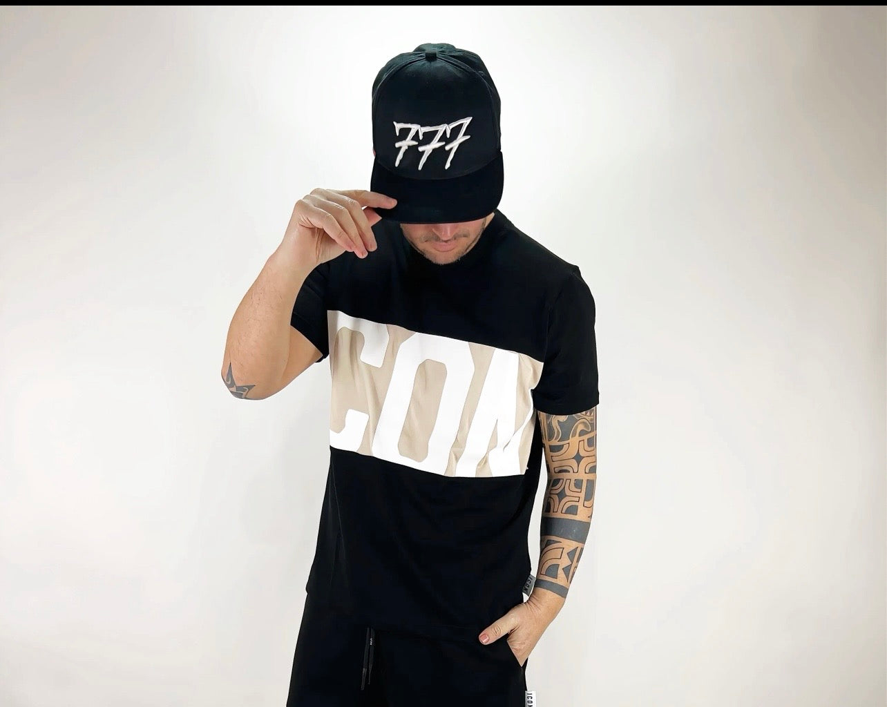 T-shirt ICON   Banda beige