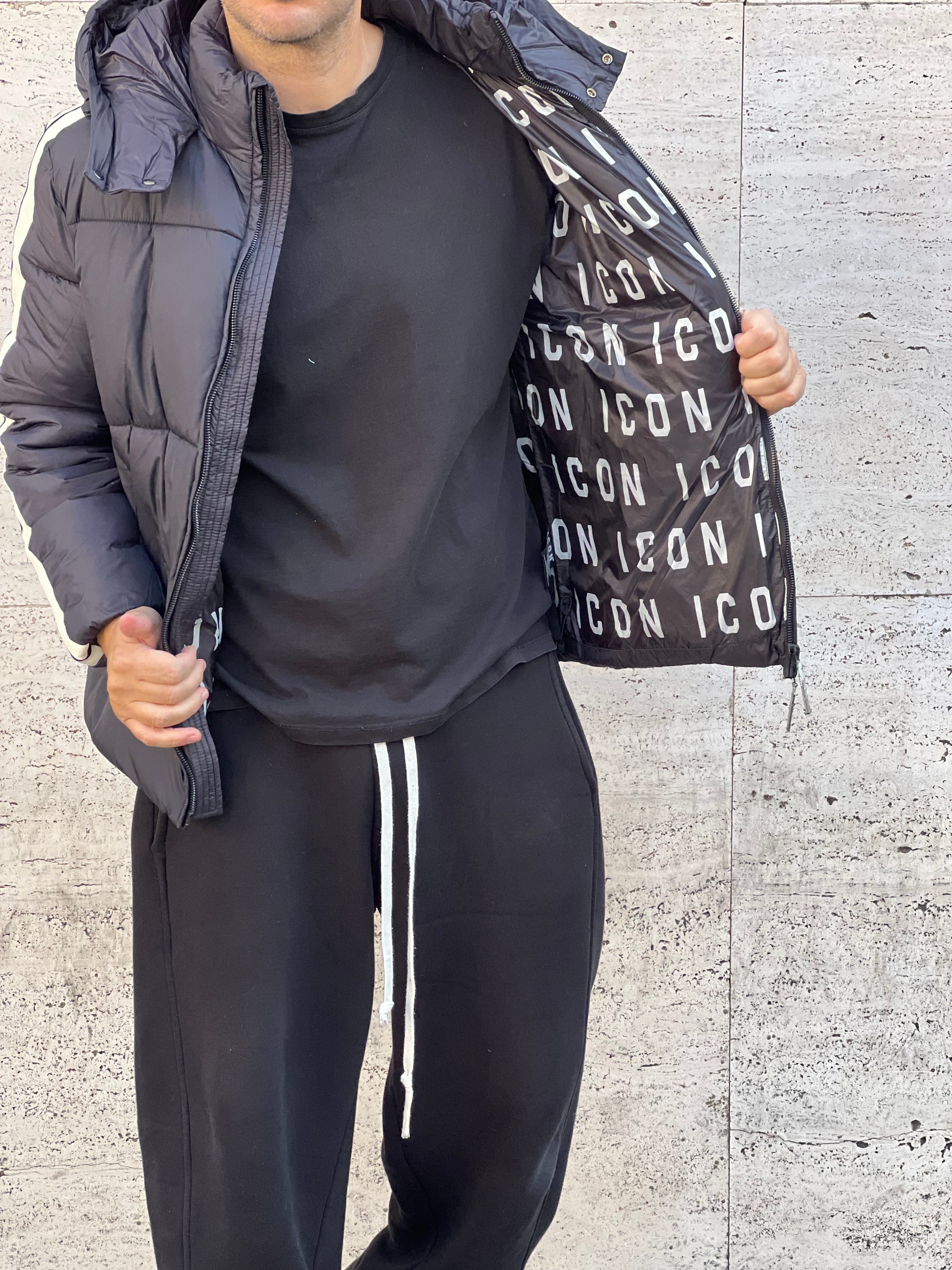 Piumino ICON  Santiago black