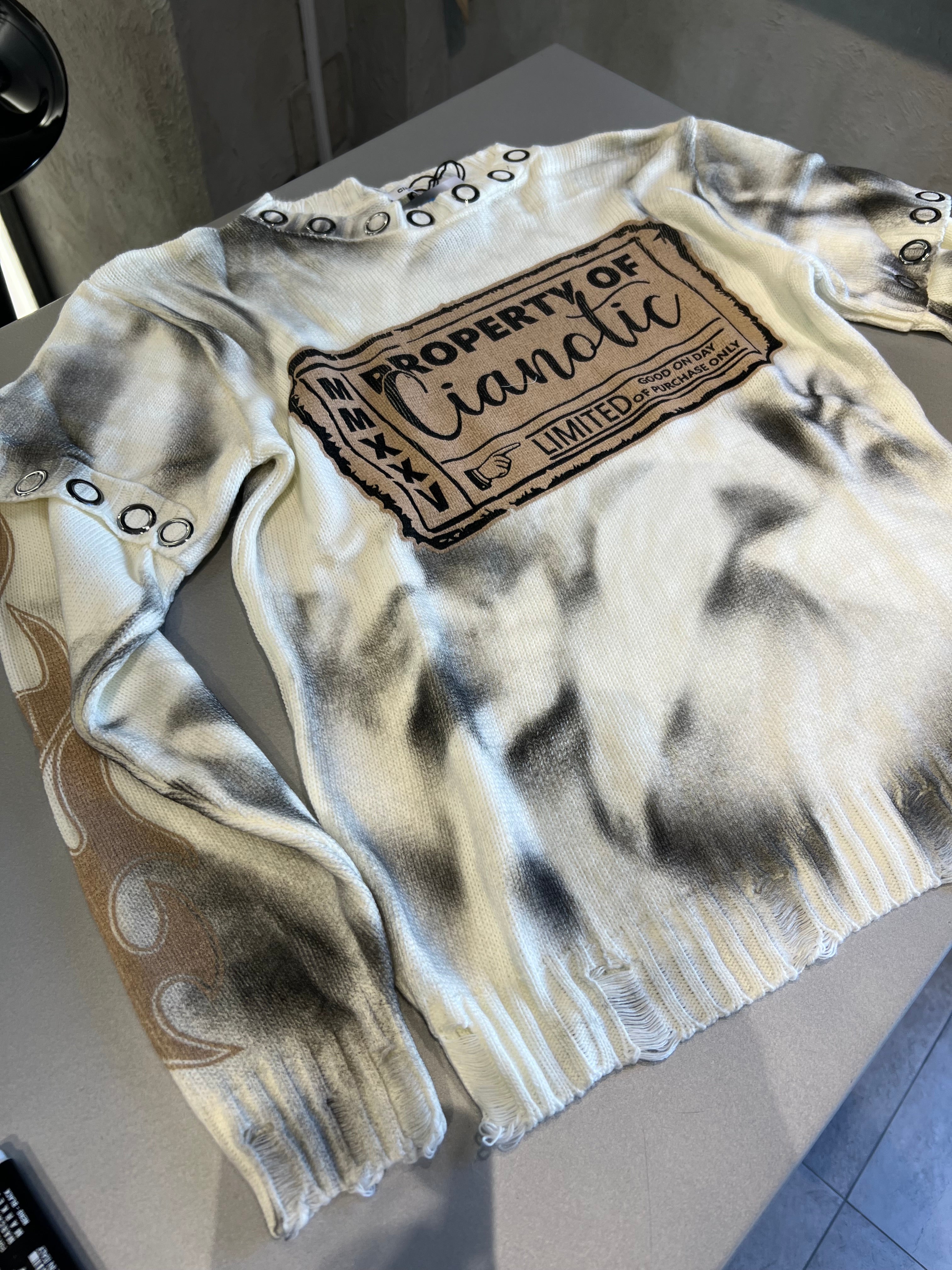 New Maglione White
