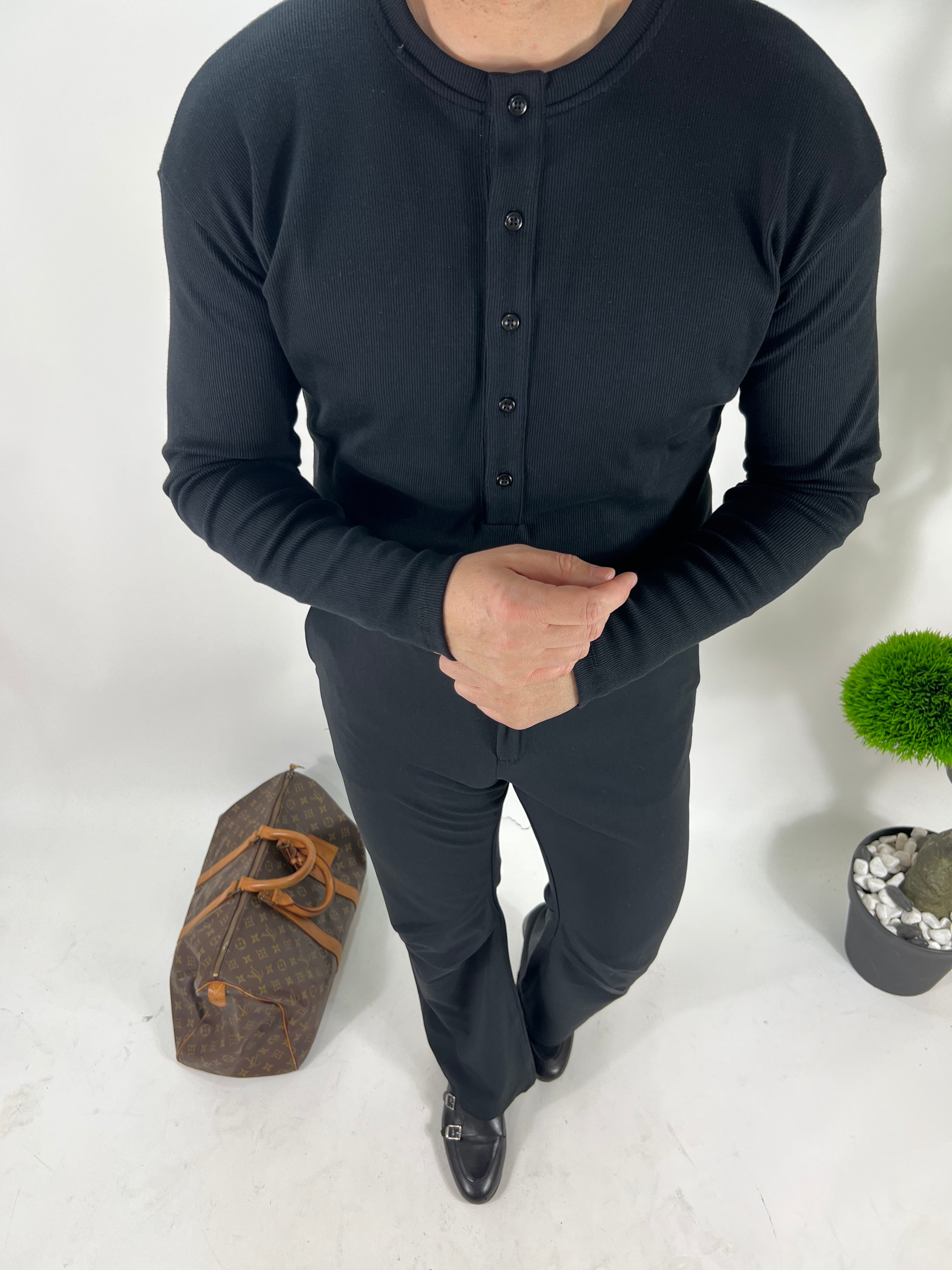 Maglia Costine  Black