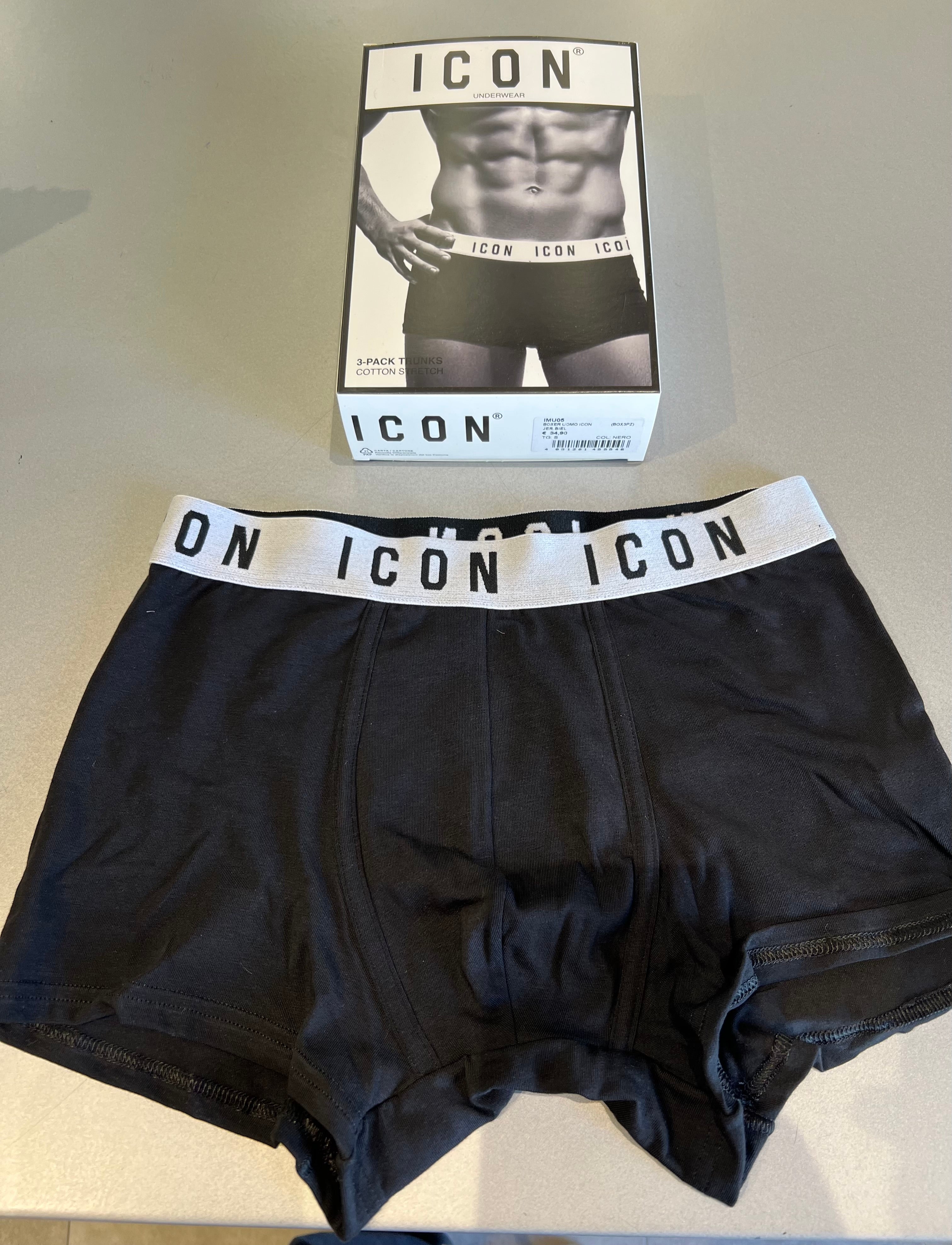 Boxer ICON  black/white