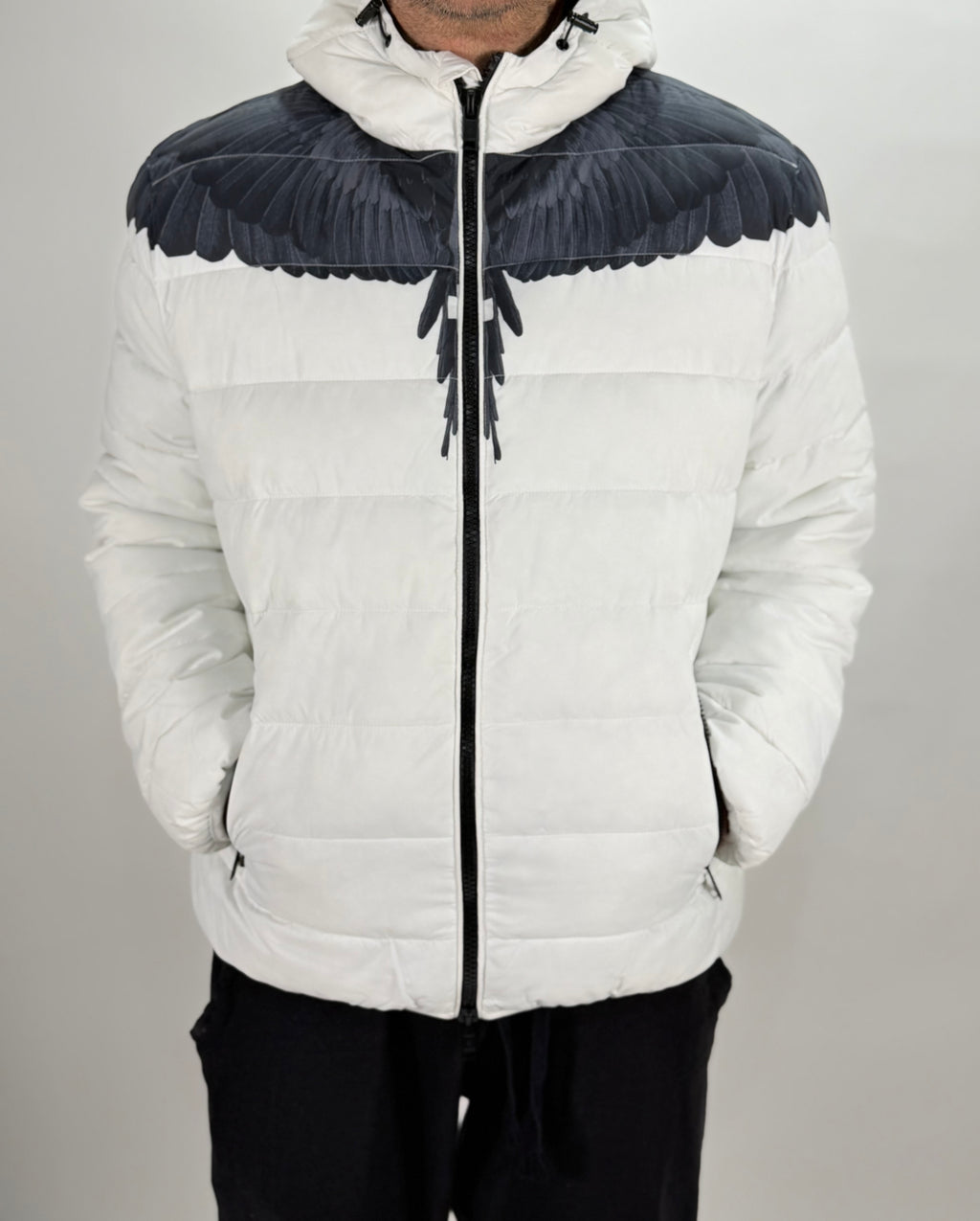 Giubbino Marcelo Burlon  White/black