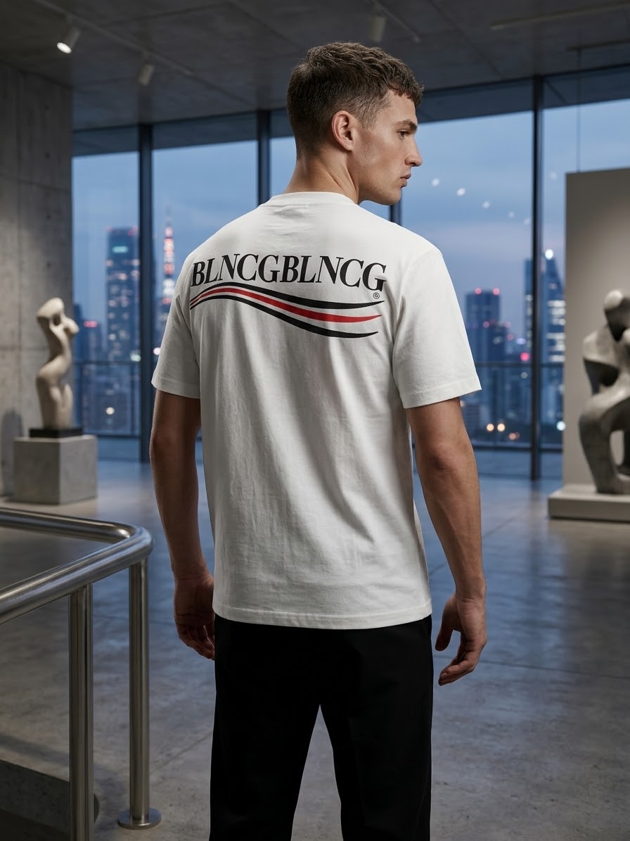 T-shirt BLNCG   White