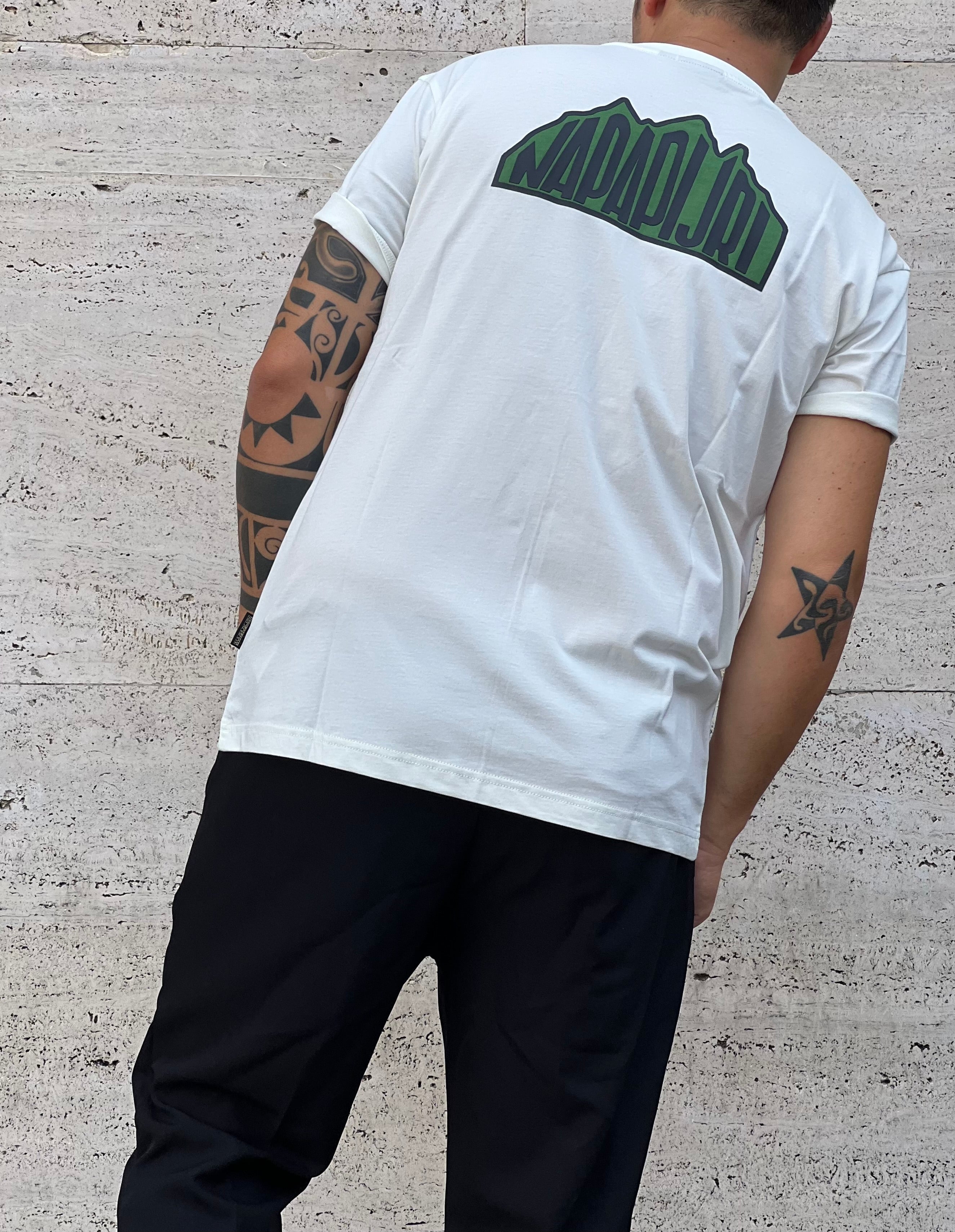 T-Shirt Napapijri bianca
