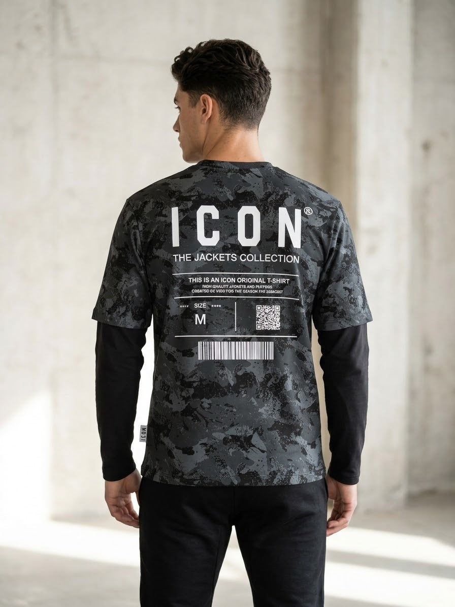 Felpa ICON  Military Black