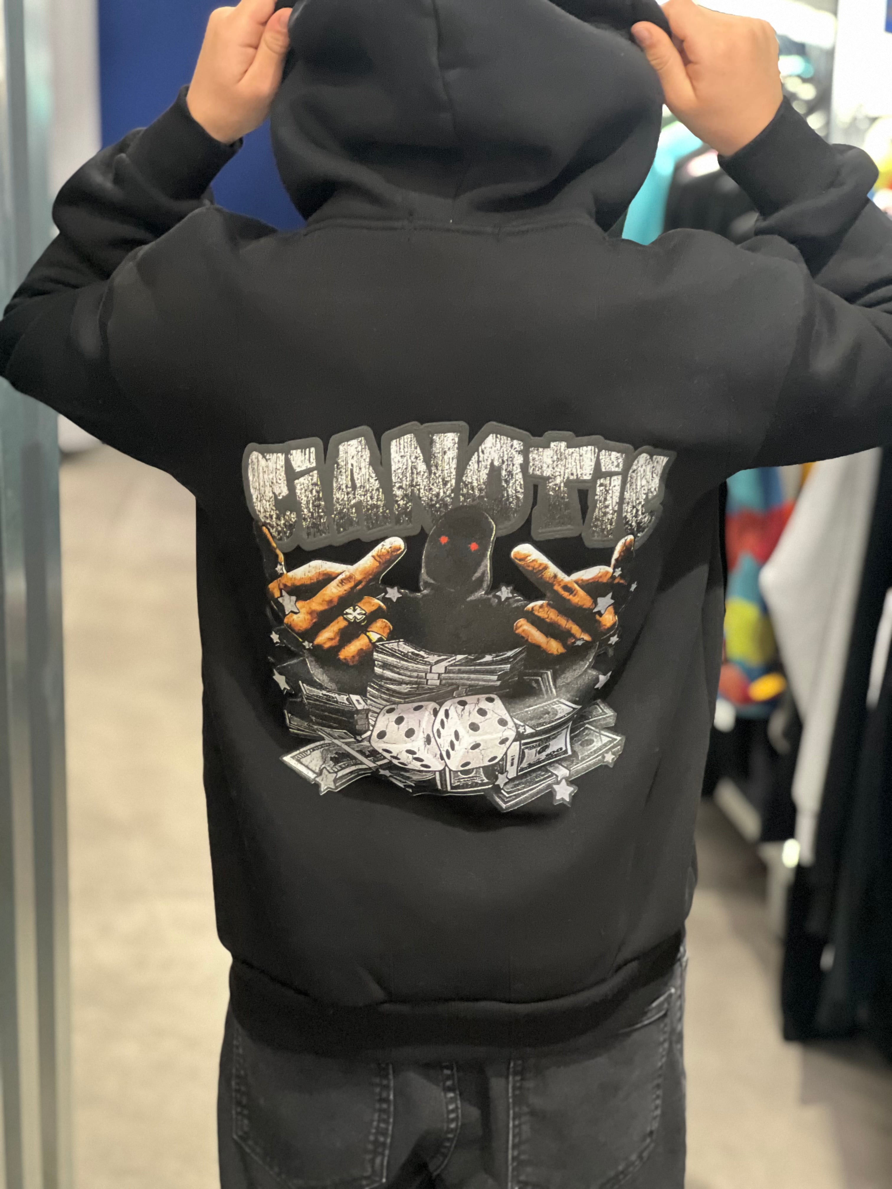 Felpa con Zip black