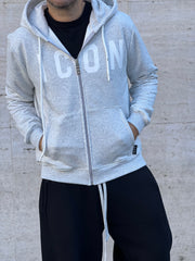 Felpa ICON  Miami  grigia