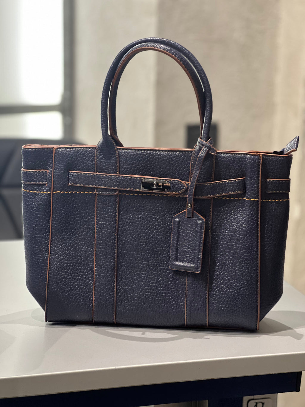 Borsa Herme’ blu