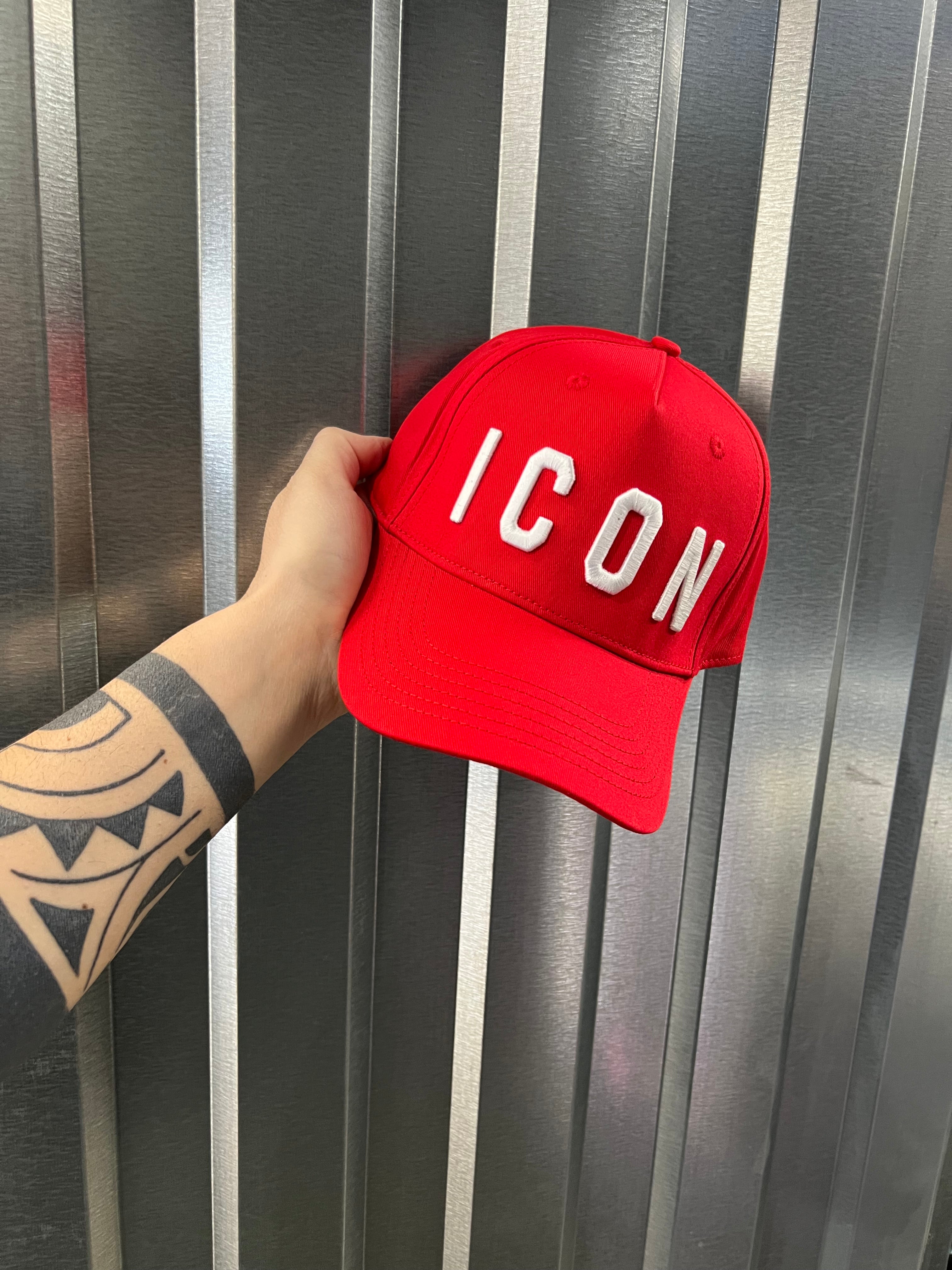 Cappello ICON Red