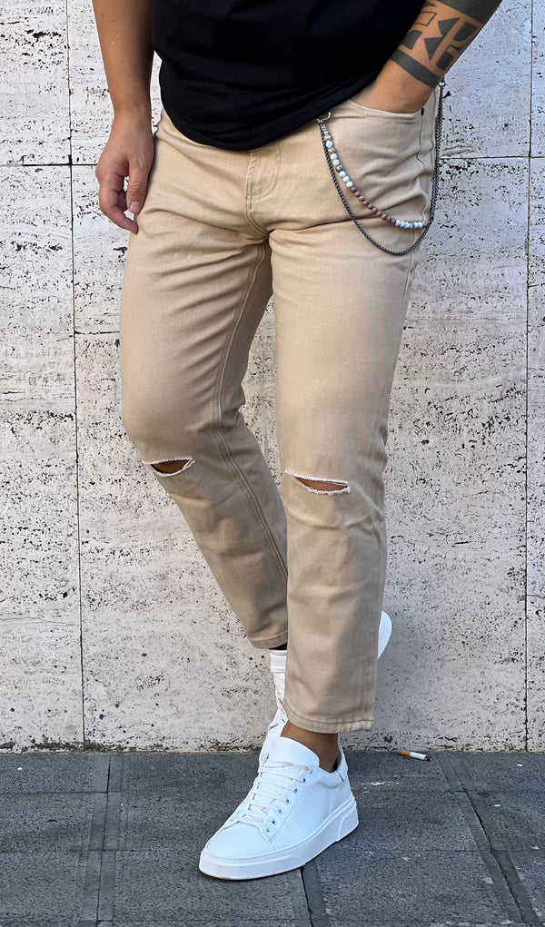 Jeans Gianni lupo Maiorca camel