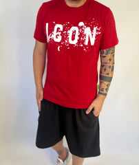 T-Shirt ICON  Monaco red