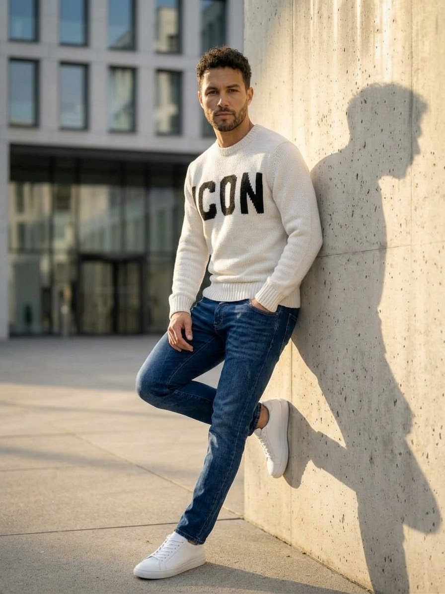 Maglione ICON    White