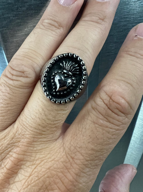 Anello   Cuore  top