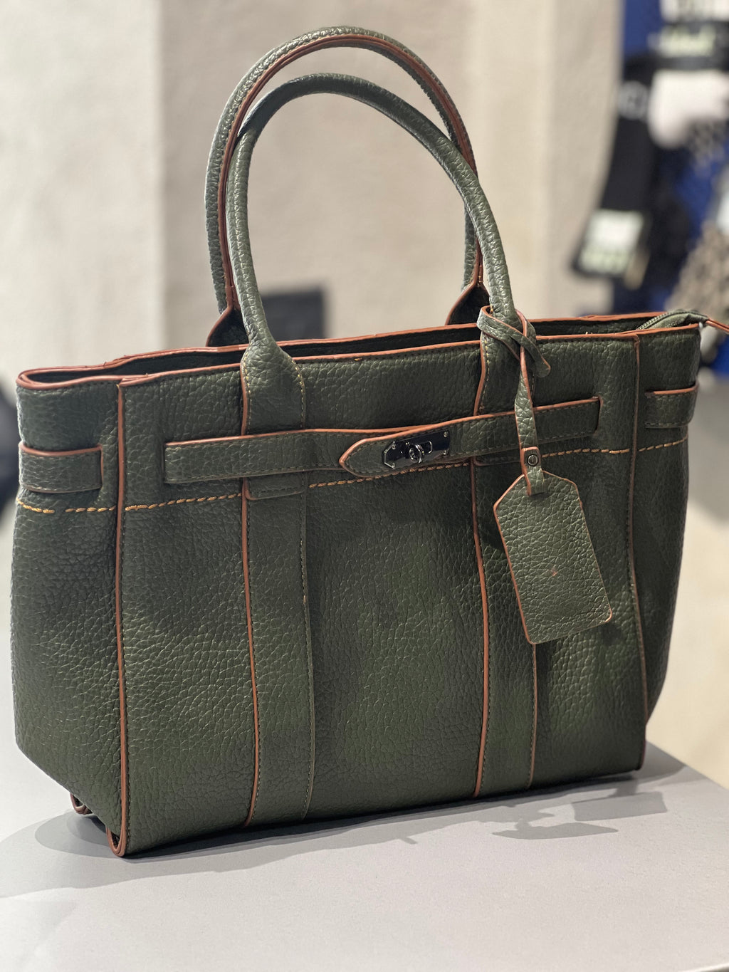 Borsa  Hermè  verde