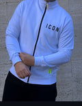 Felpa Zip  White