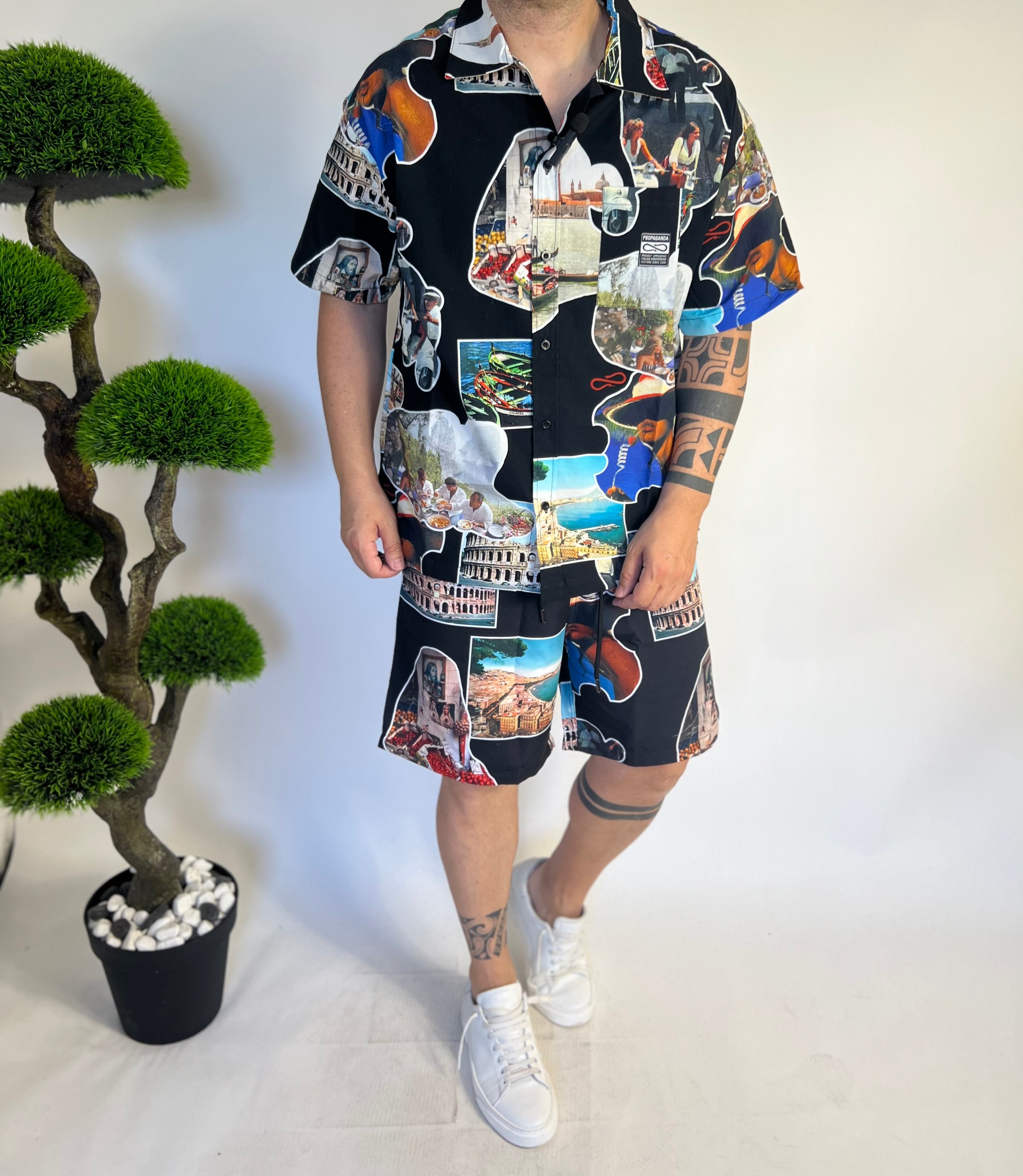 Completo Propaganda Hawaii black