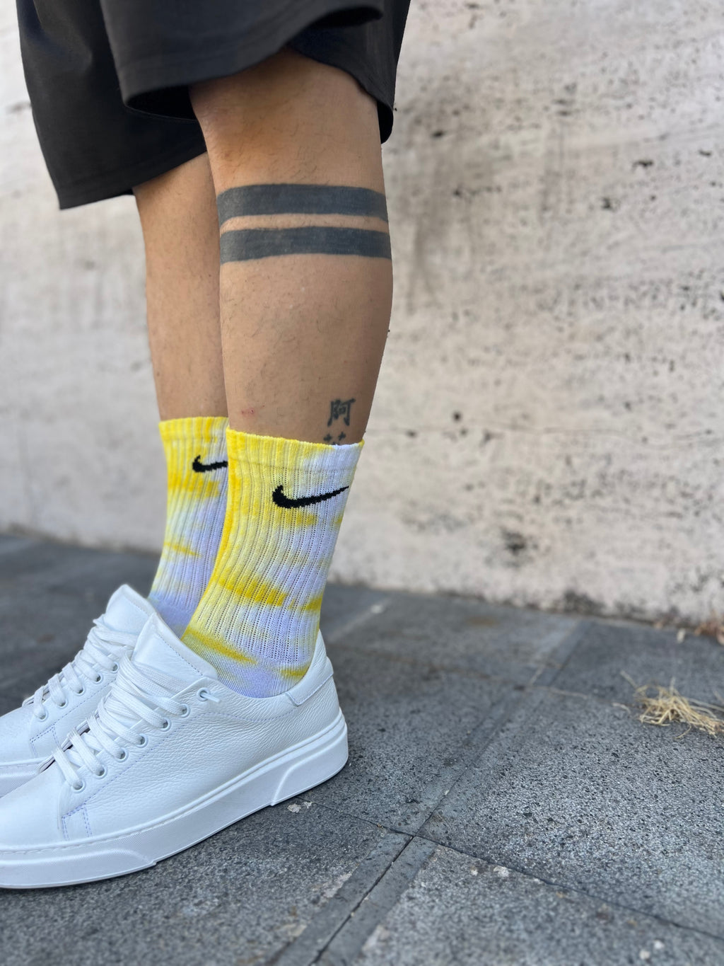 Calze  Custome  yellow