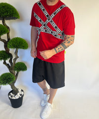 T-Shirt ICON striscia red