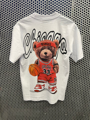 T-Shirt Basket  8-16 anni White
