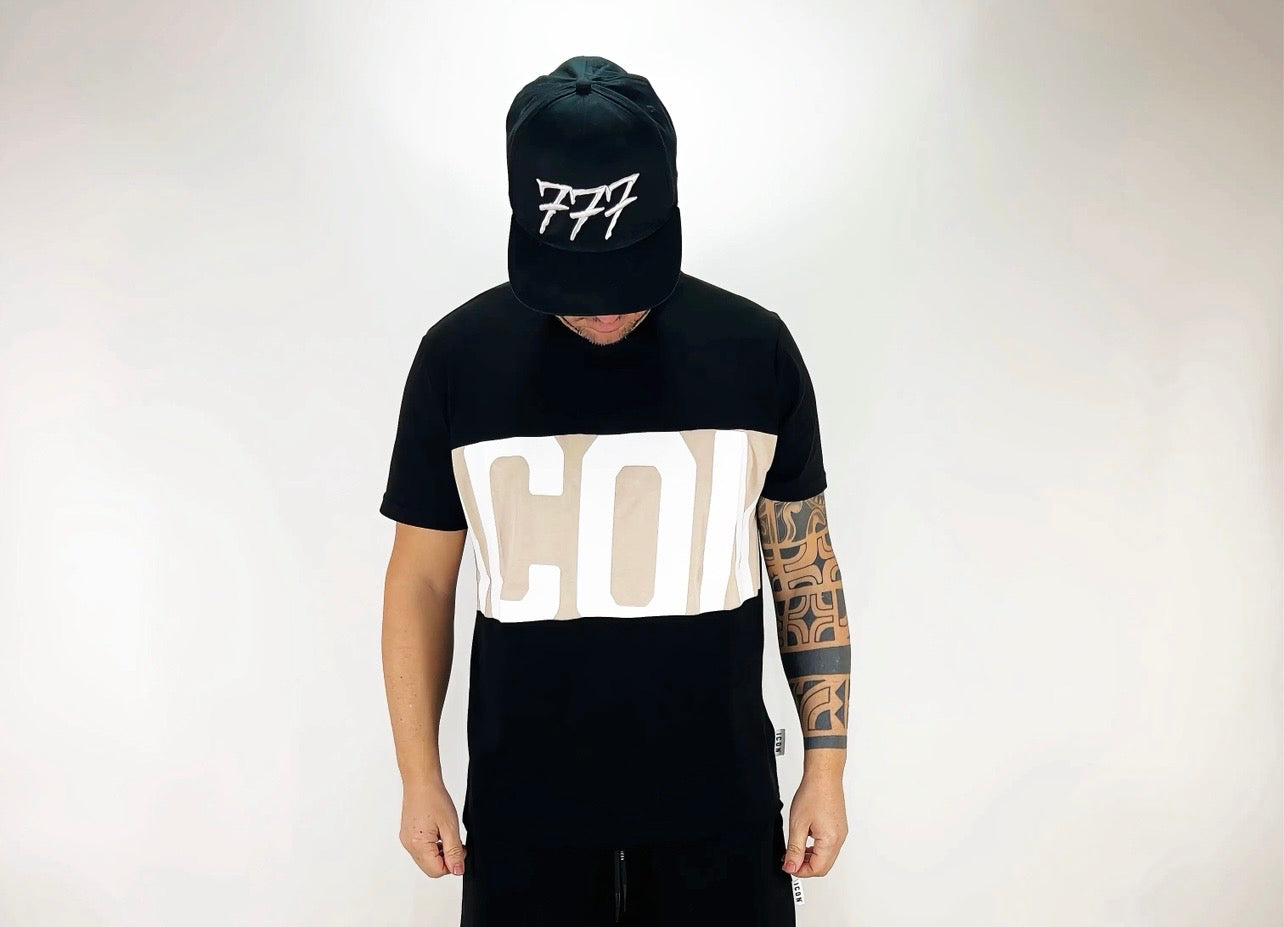 T-shirt ICON   Banda beige