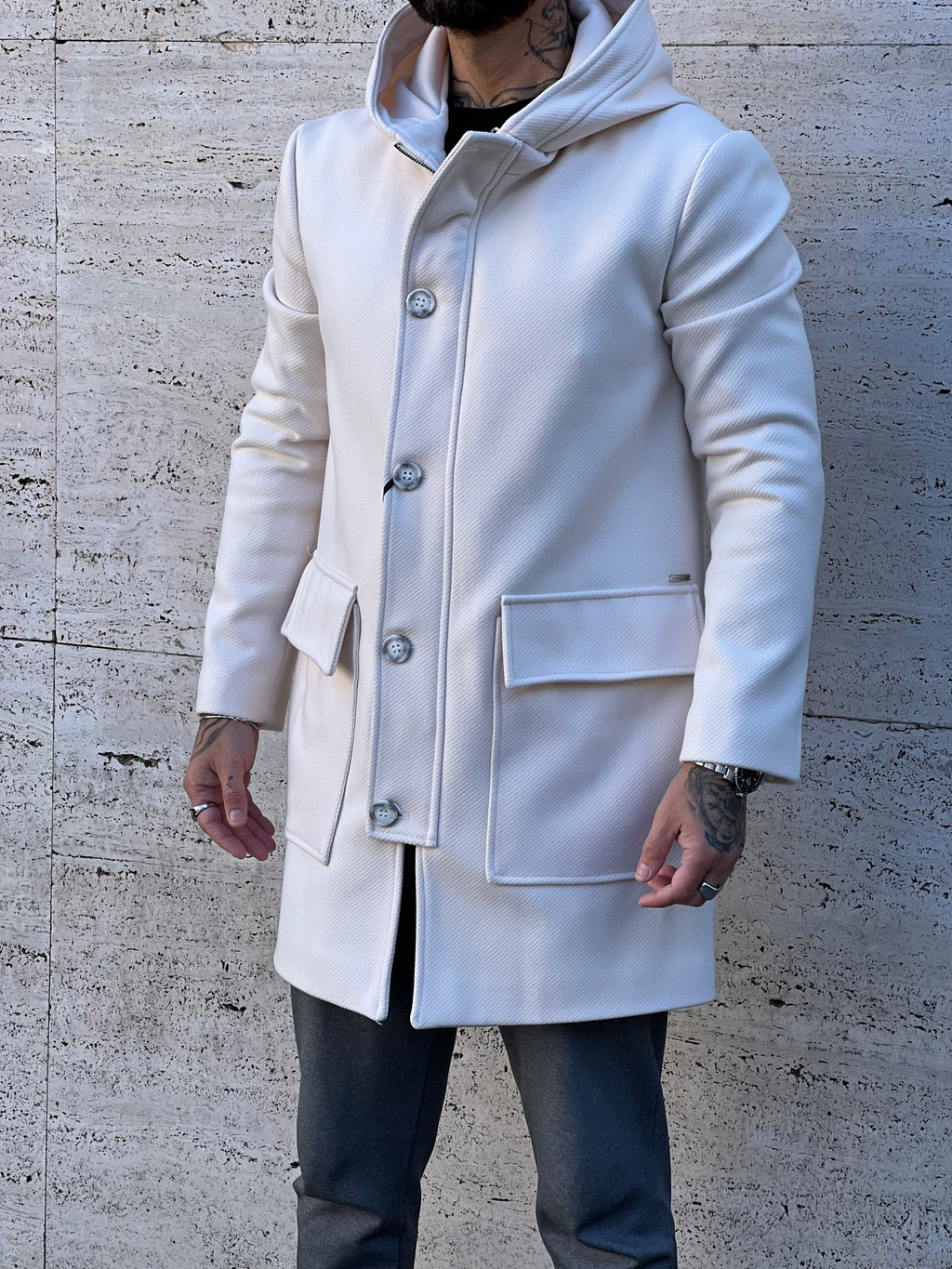 Cappotto Miami panna