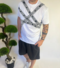 T-shirt ICON  striscia White