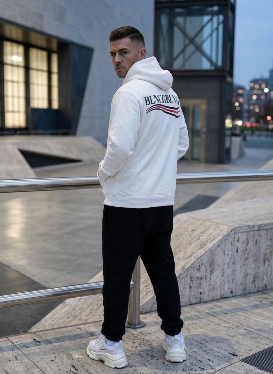 Felpa BLNCG   White