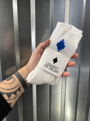 Calze Marcelo Burlon White /blu