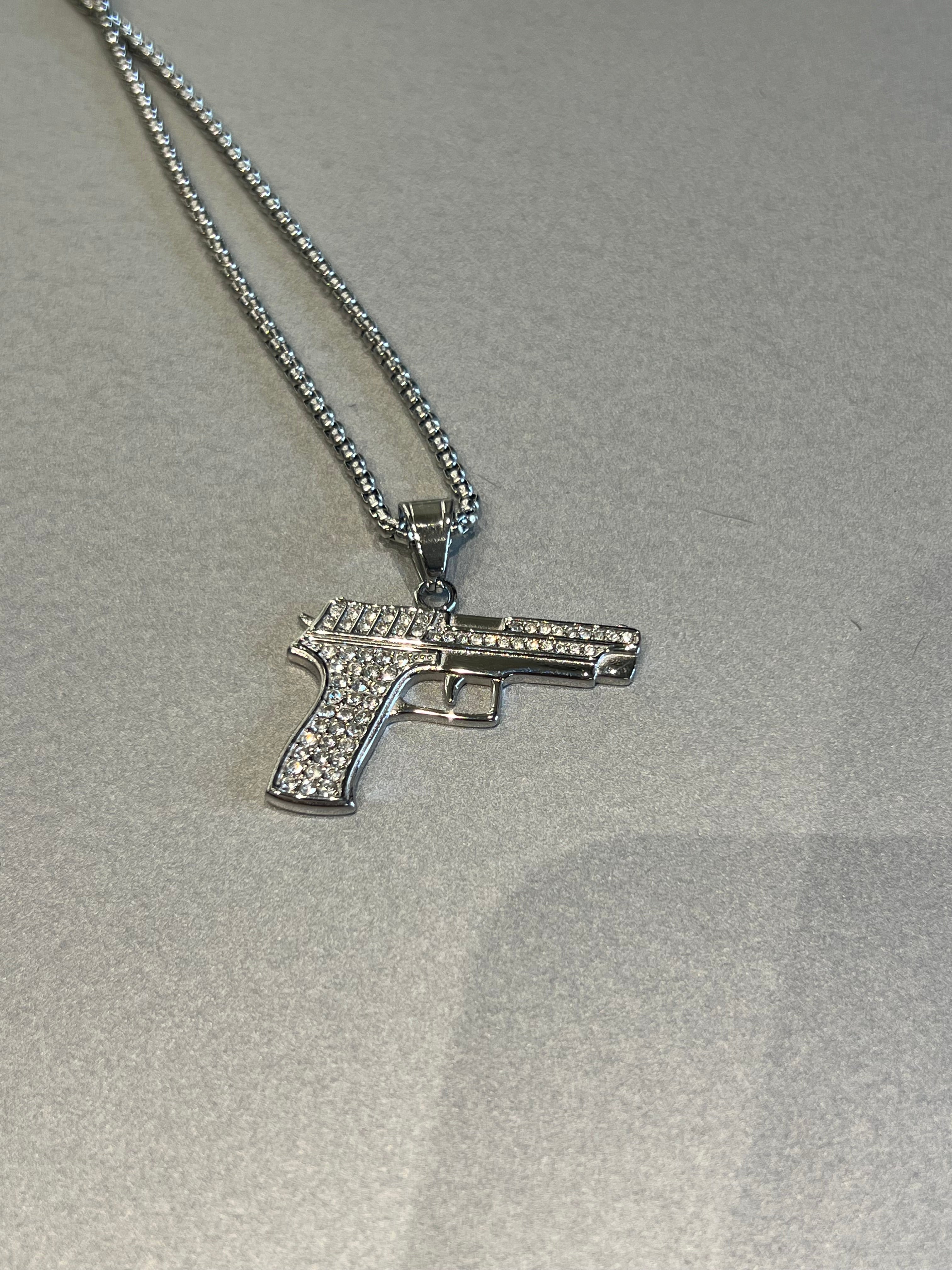 Collana con Pistola Los Angeles