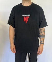 T-Shirt Farfalla black/red