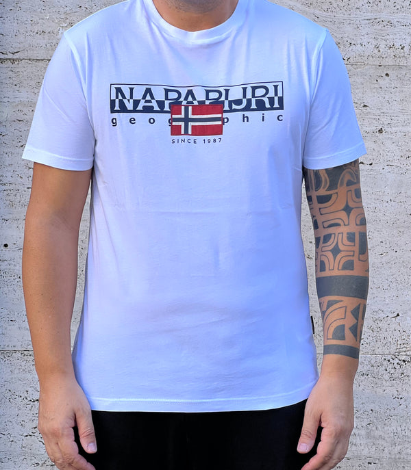 T-Shirt Napapijri   Marine