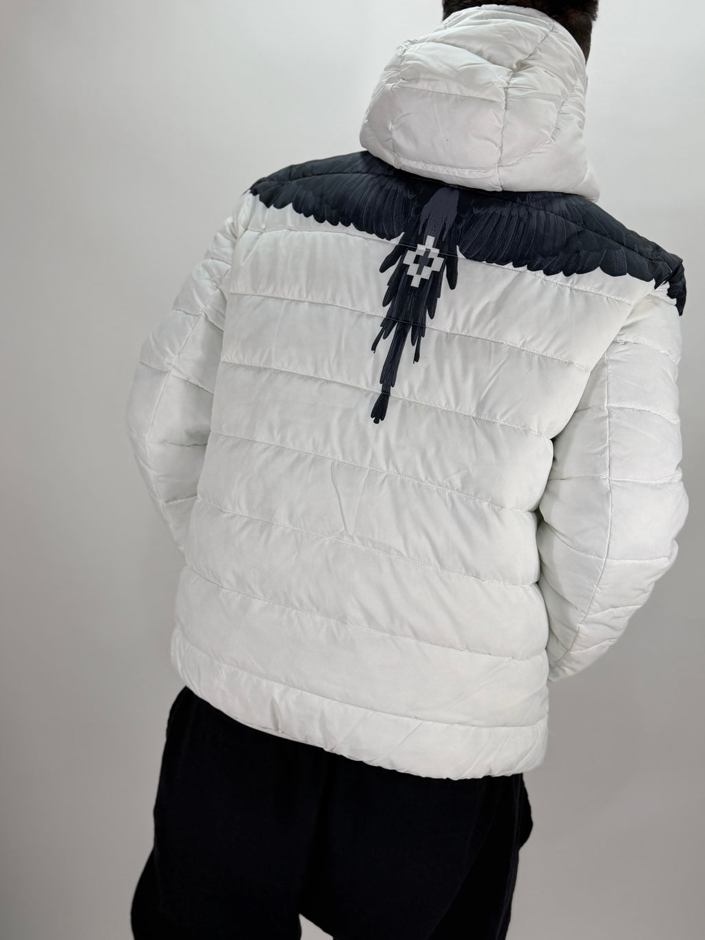 Giubbino Marcelo Burlon  White/black
